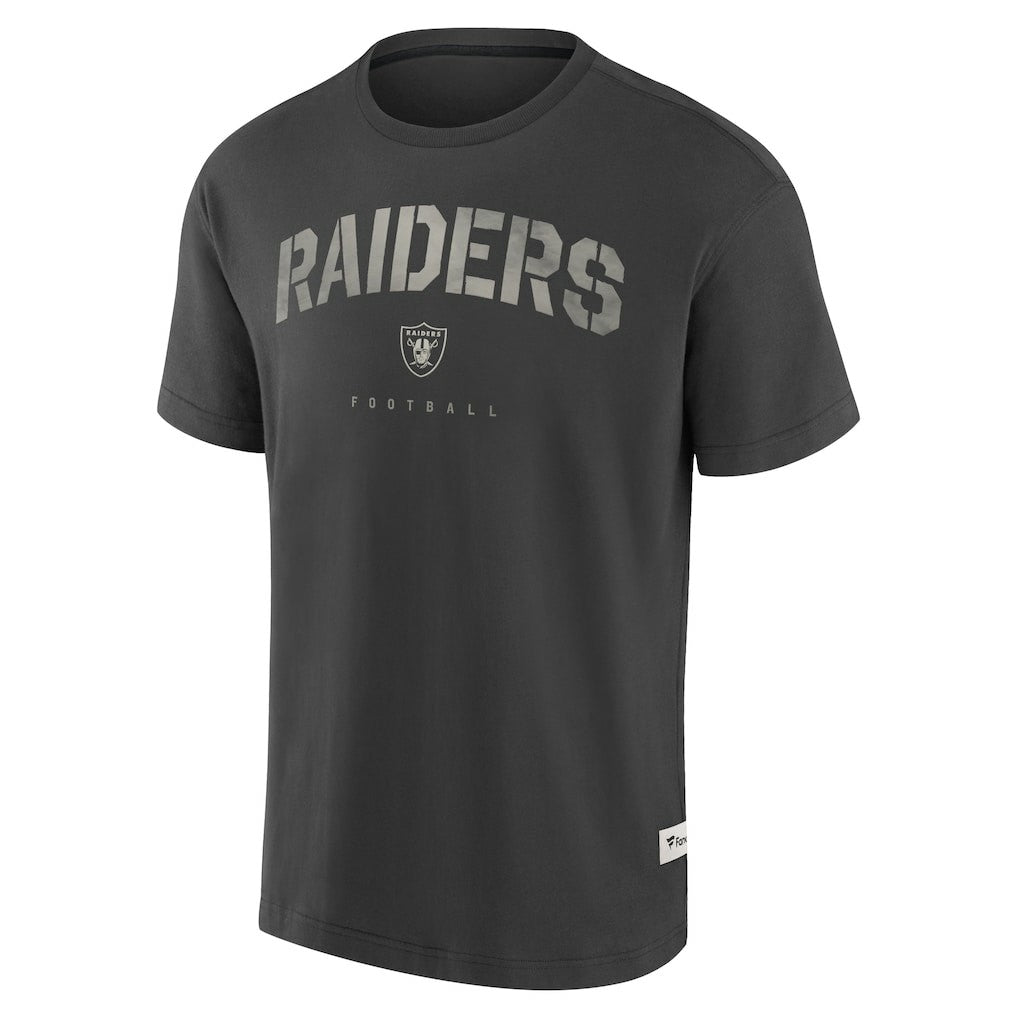 Elements Weathered Tonal Future Ground T-Shirt - Las Vegas Raiders