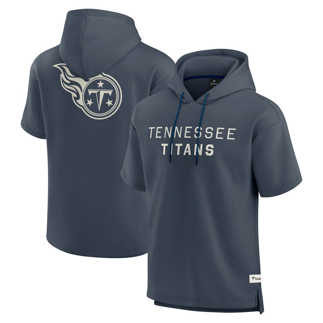 Elements Future Ground Lettering Short Sleeve Pullover Hoodie - Tennessee Titans