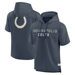 Elements Future Ground Lettering Short Sleeve Pullover Hoodie - Indianapolis Colts