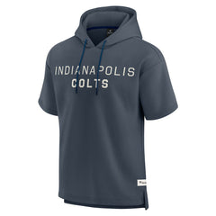 Elements Future Ground Lettering Short Sleeve Pullover Hoodie - Indianapolis Colts