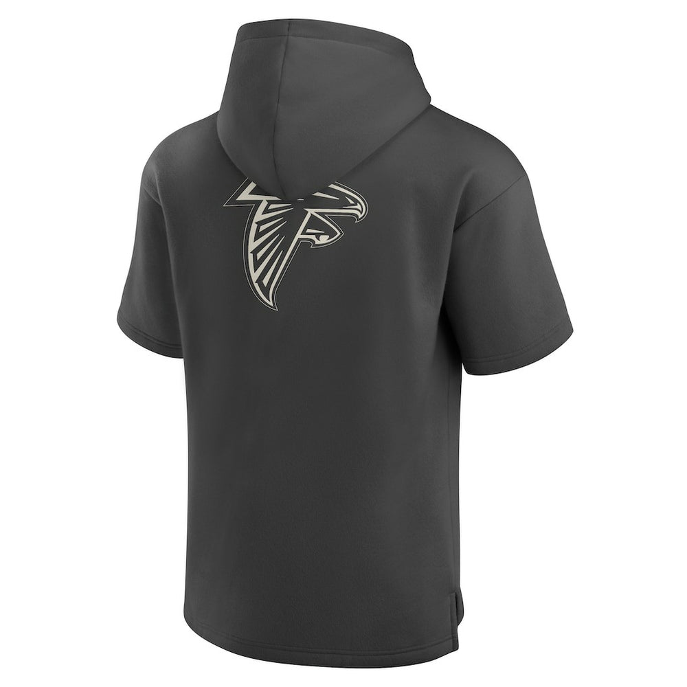 Elements Future Ground Lettering Short Sleeve Pullover Hoodie - Atlanta Falcons