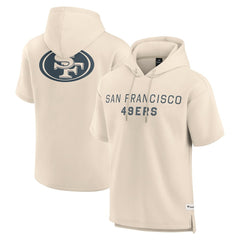 Elements Future Ground Lettering Short Sleeve Pullover Hoodie - San Francisco 49ers