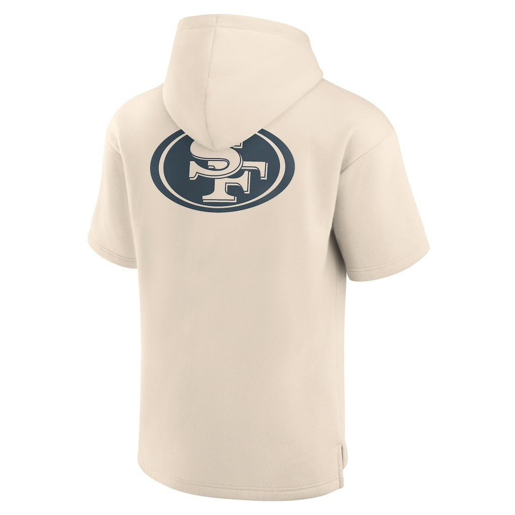 Elements Future Ground Lettering Short Sleeve Pullover Hoodie - San Francisco 49ers