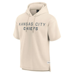 Elements Future Ground Lettering Short Sleeve Pullover Hoodie - Kansas City Chiefs