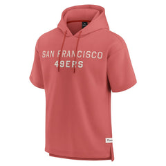 Elements Future Ground Lettering Short Sleeve Pullover Hoodie - San Francisco 49ers