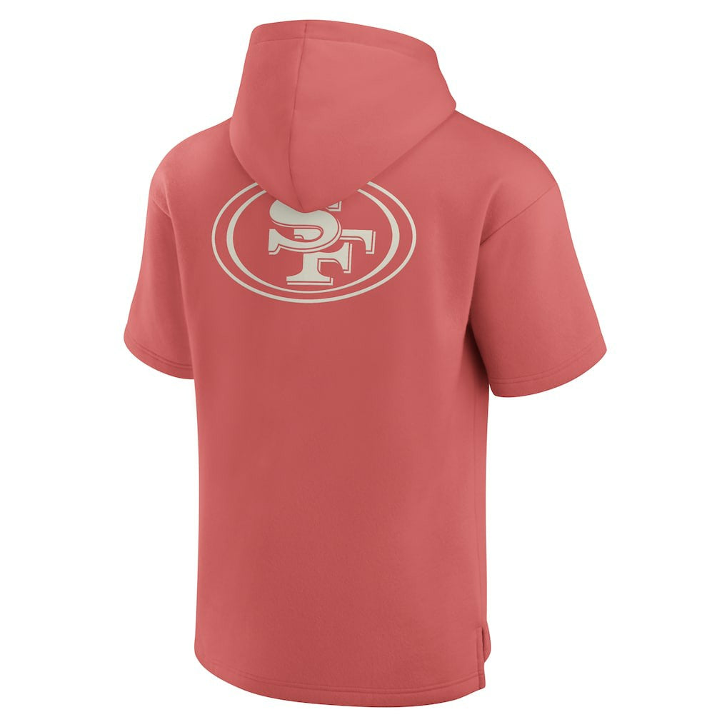 Elements Future Ground Lettering Short Sleeve Pullover Hoodie - San Francisco 49ers