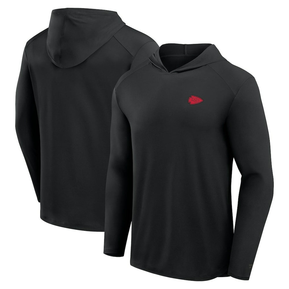Front Office Power Mono Long Sleeve Hoodie T-Shirt - Kansas City Chiefs
