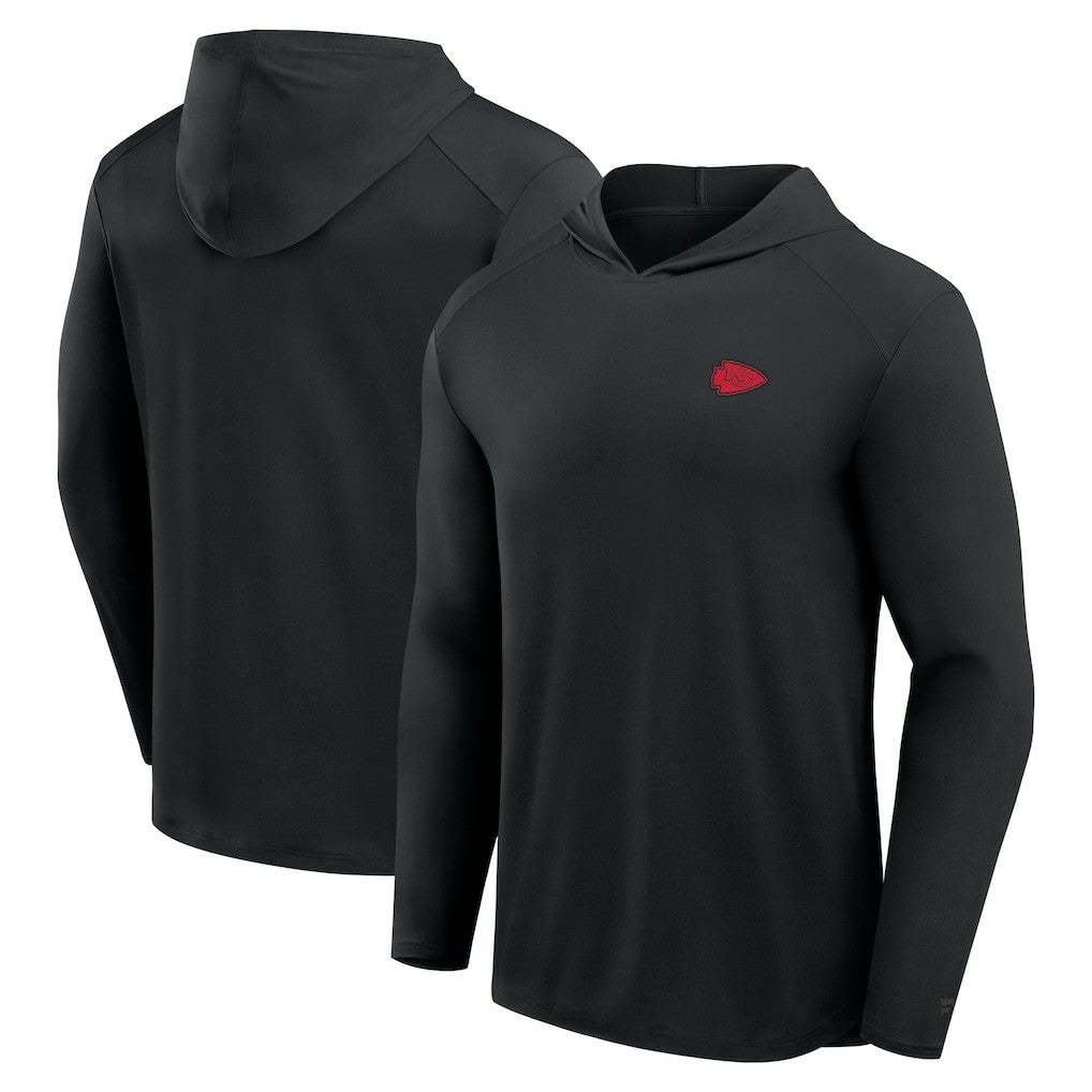 Front Office Power Mono Long Sleeve Hoodie T-Shirt - Kansas City Chiefs