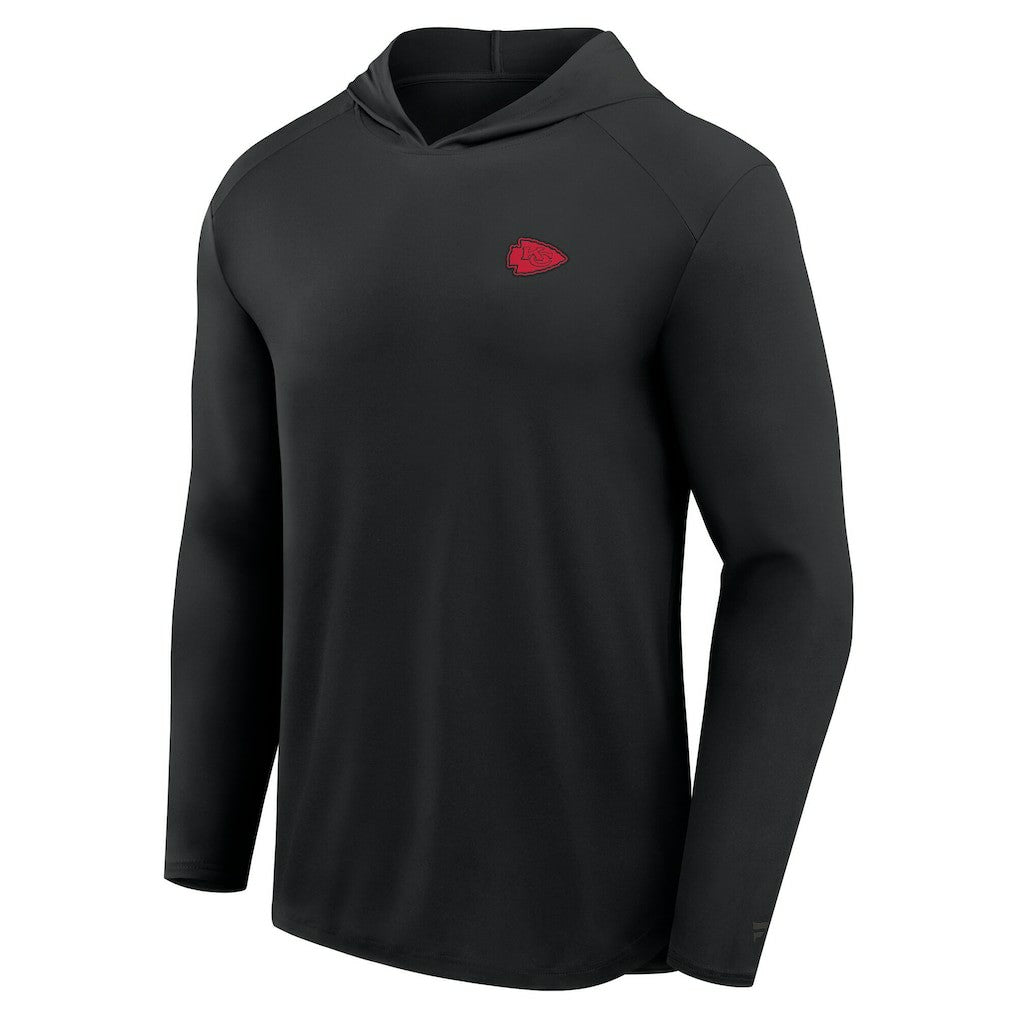 Front Office Power Mono Long Sleeve Hoodie T-Shirt - Kansas City Chiefs