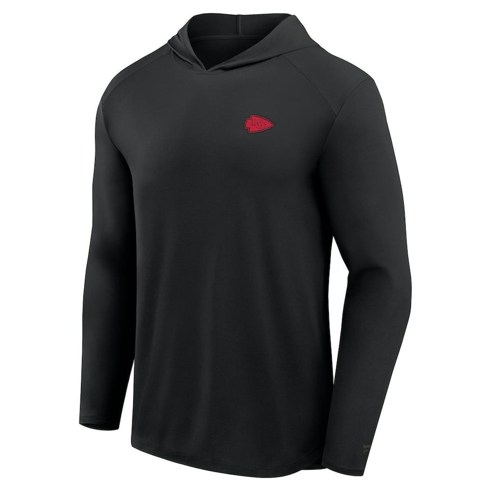 Front Office Power Mono Long Sleeve Hoodie T-Shirt - Kansas City Chiefs