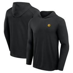Front Office Power Mono Long Sleeve Hoodie T-Shirt - Pittsburgh Steelers