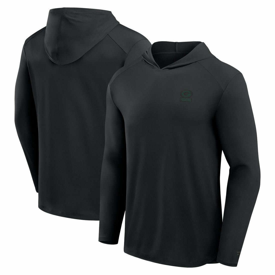 Front Office Power Mono Long Sleeve Hoodie T-Shirt - Green Bay Packers