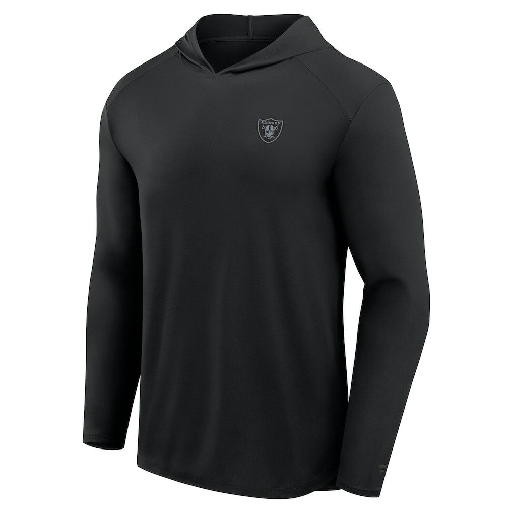 Front Office Power Mono Long Sleeve Hoodie T-Shirt - Las Vegas Raiders