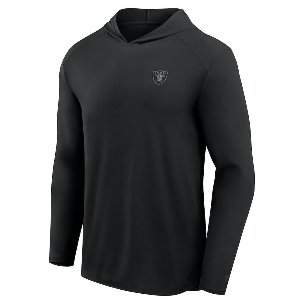 Front Office Power Mono Long Sleeve Hoodie T-Shirt - Las Vegas Raiders