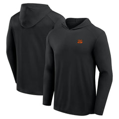 Front Office Power Mono Long Sleeve Hoodie T-Shirt - Cincinnati Bengals