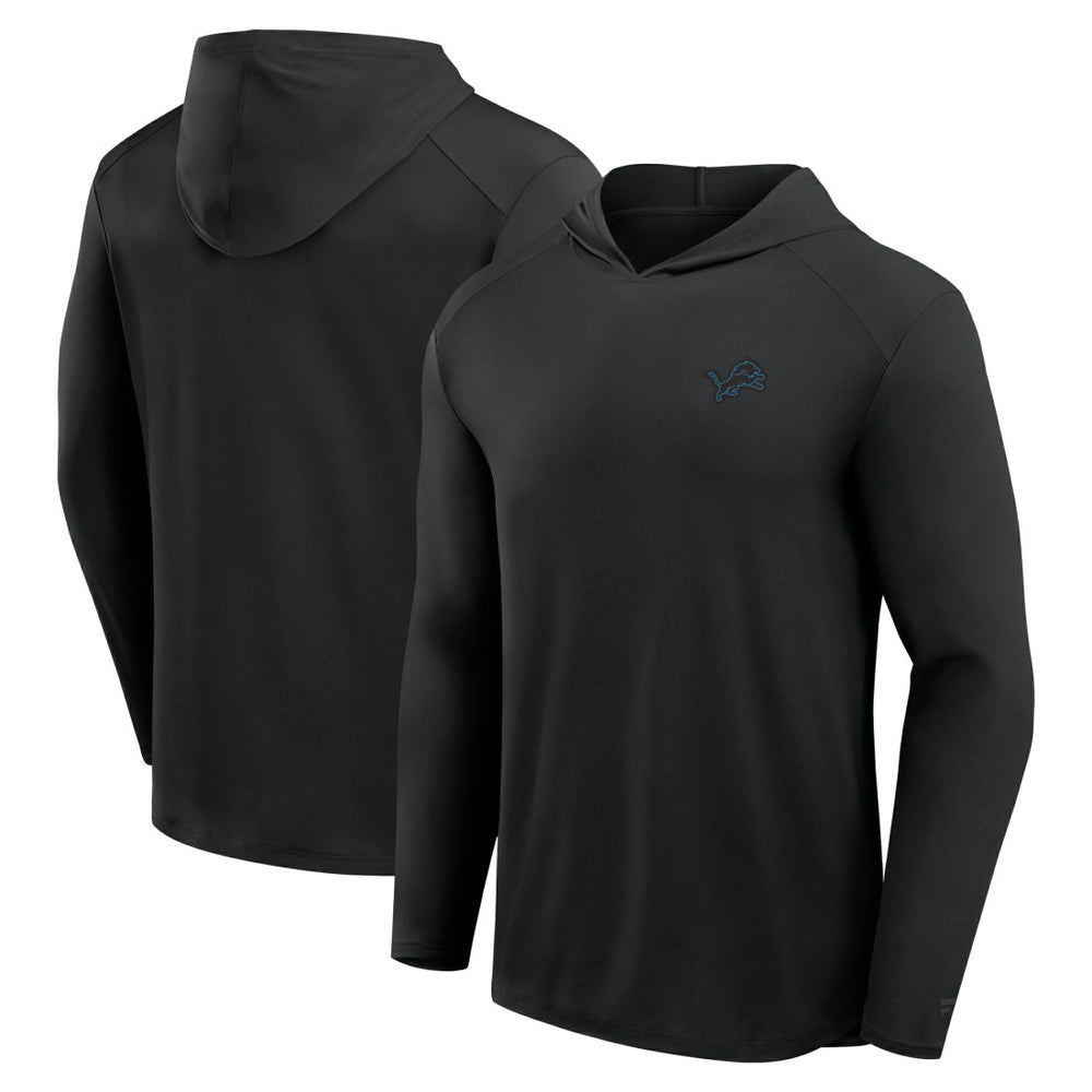Front Office Power Mono Long Sleeve Hoodie T-Shirt - Detroit Lions