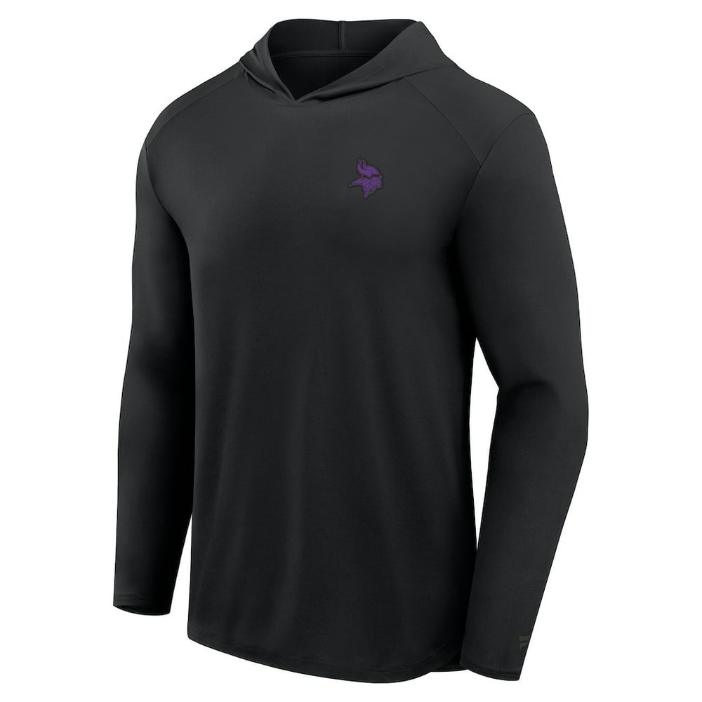 Front Office Power Mono Long Sleeve Hoodie T-Shirt - Minnesota Vikings