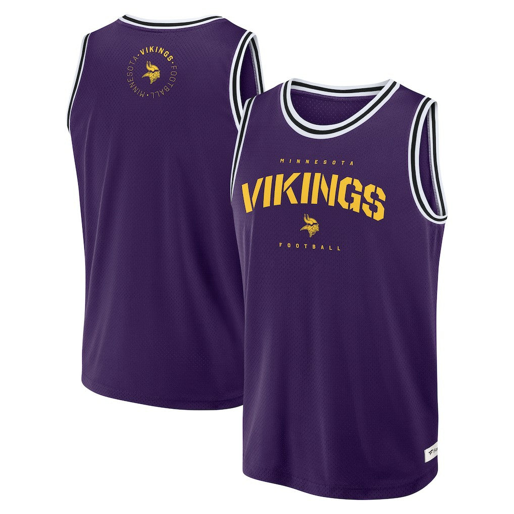 Elements Future Ground Jersey Tank Top - Minnesota Vikings