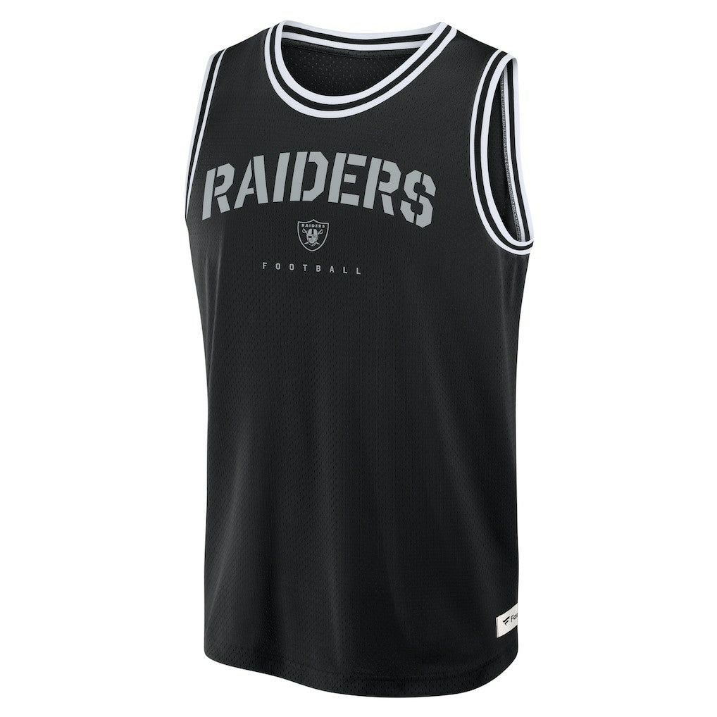 Elements Future Ground Jersey Tank Top - Las Vegas Raiders