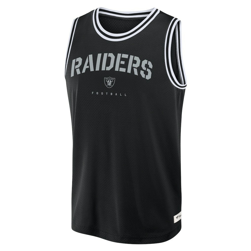 Elements Future Ground Jersey Tank Top - Las Vegas Raiders
