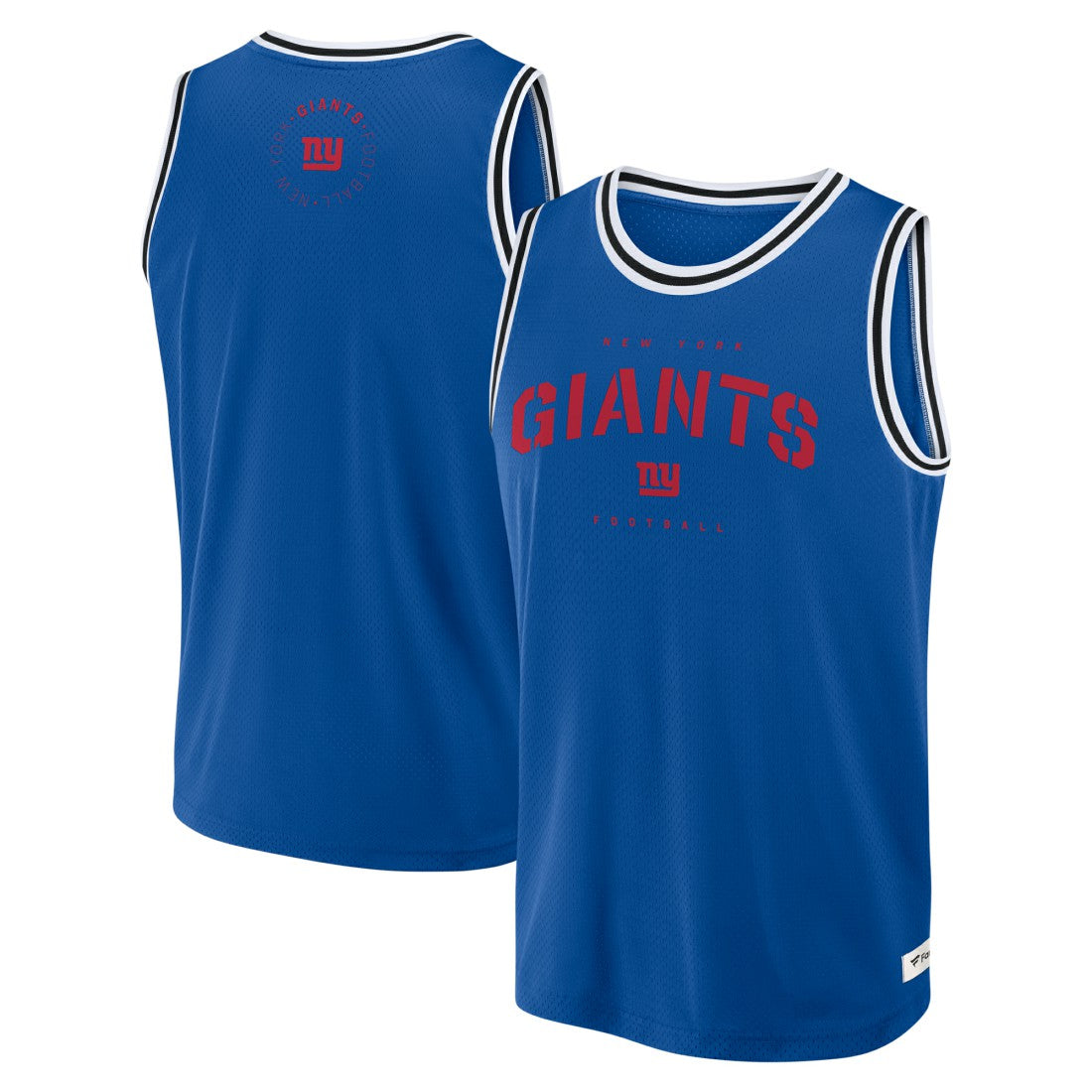 Elements Future Ground Jersey Tank Top - New York Giants
