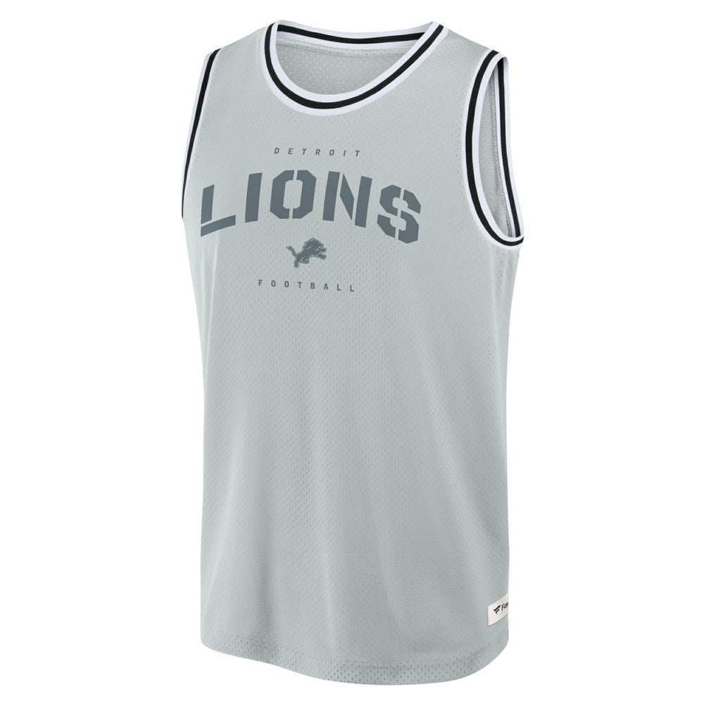 Elements Future Ground Jersey Tank Top - Detroit Lions