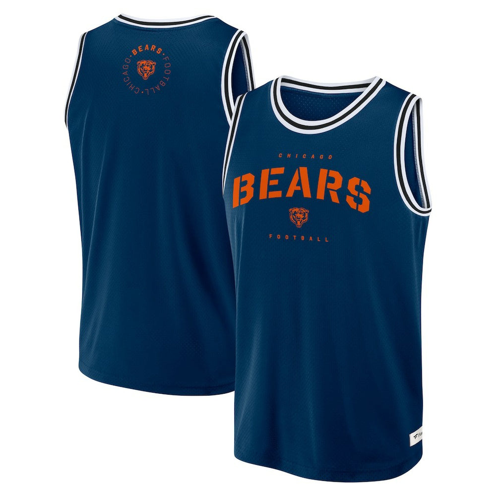 Elements Future Ground Jersey Tank Top - Chicago Bears