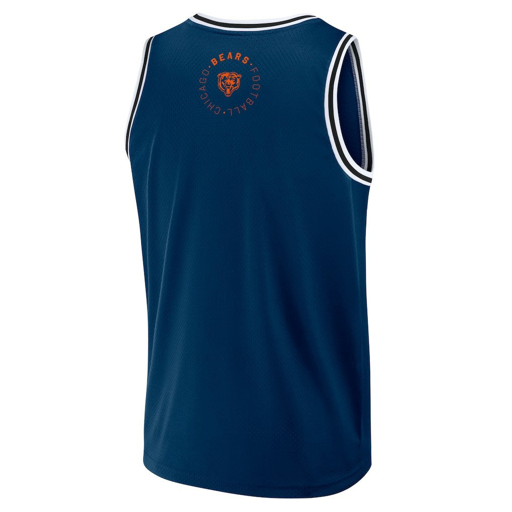 Elements Future Ground Jersey Tank Top - Chicago Bears