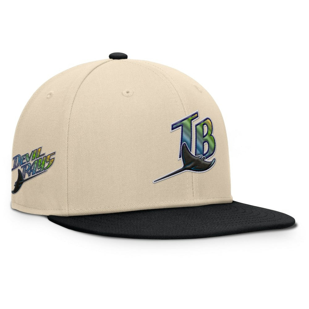 MLB Tampa Bay Rays Fanatics Cooperstown Collection Bounder Snapback Hat