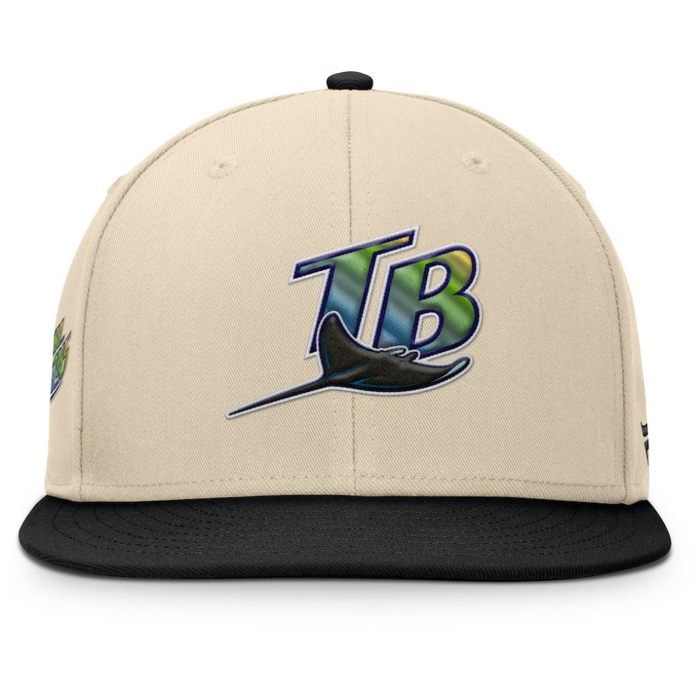MLB Tampa Bay Rays Fanatics Cooperstown Collection Bounder Snapback Hat