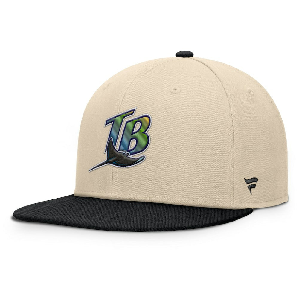 MLB Tampa Bay Rays Fanatics Cooperstown Collection Bounder Snapback Hat