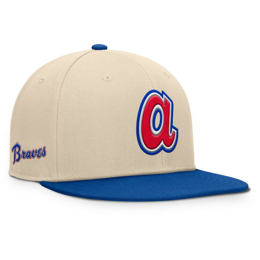 MLB Atlanta Braves Fanatics Cooperstown Collection Bounder Snapback Hat
