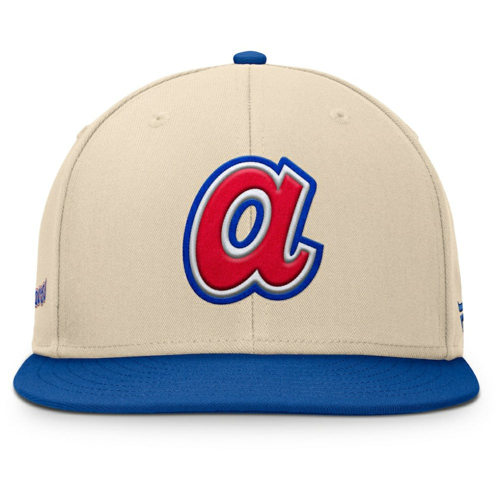 MLB Atlanta Braves Fanatics Cooperstown Collection Bounder Snapback Hat