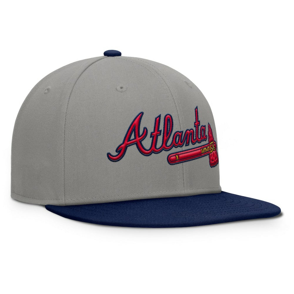 MLB Atlanta Braves Fanatics Clubhouse Dugout Fitted Hat