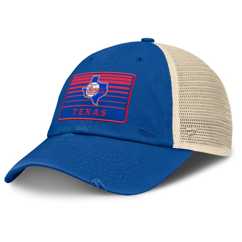 MLB Texas Rangers Fanatics Cooperstown Collection Eastbound Mesh Adjustable Hat