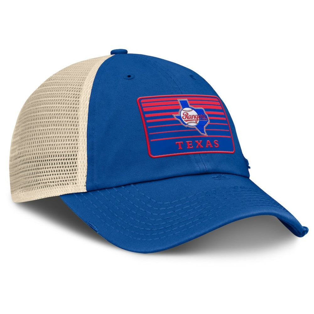MLB Texas Rangers Fanatics Cooperstown Collection Eastbound Mesh Adjustable Hat