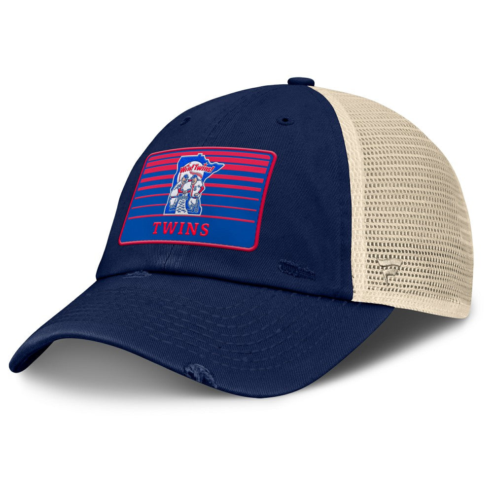 MLB Minnesota Twins Fanatics Cooperstown Collection Eastbound Mesh Adjustable Hat