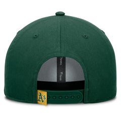 MLB Athletics Fanatics Clubhouse Foul Ball A-Frame Adjustable Hat