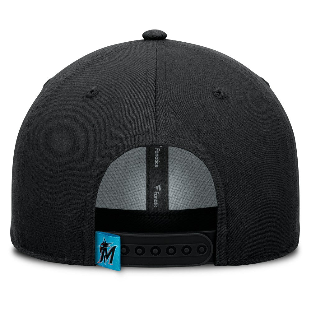 MLB Miami Marlins Fanatics Clubhouse Foul Ball A-Frame Adjustable Hat