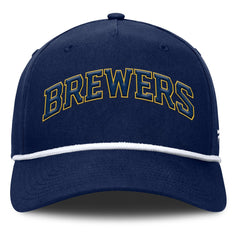 MLB Milwaukee Brewers Fanatics Clubhouse Foul Ball A-Frame Adjustable Hat