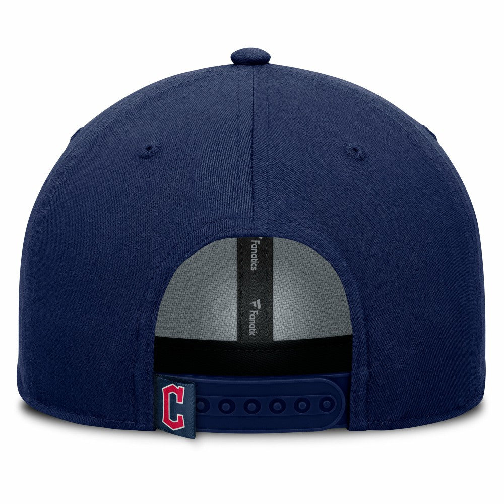 MLB Cleveland Guardians Fanatics Clubhouse Foul Ball A-Frame Adjustable Hat