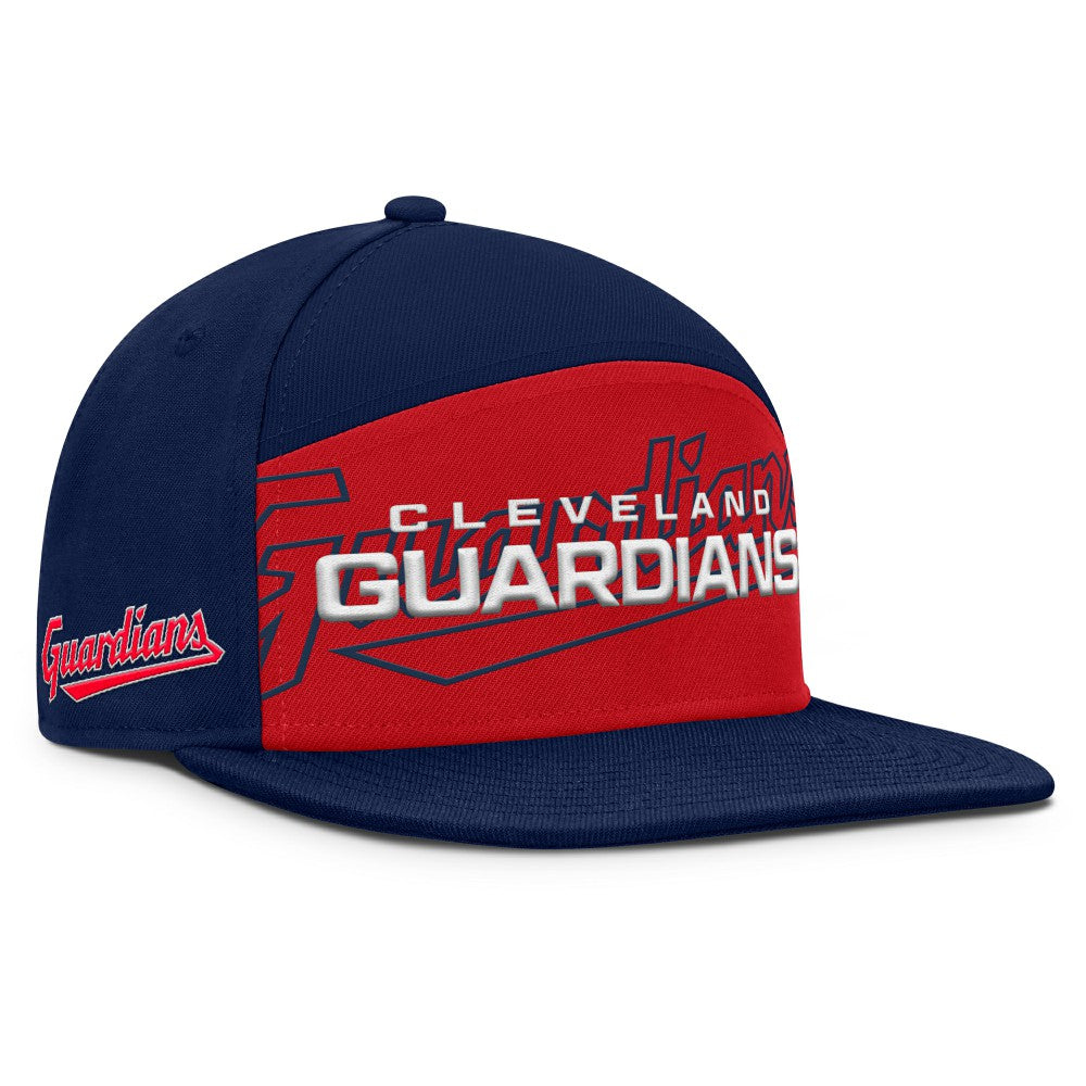 MLB Cleveland Guardians Fanatics Clubhouse Splitter Snapback Hat