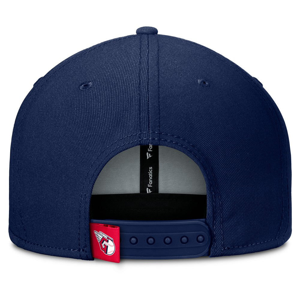 MLB Cleveland Guardians Fanatics Clubhouse Splitter Snapback Hat