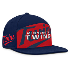 MLB Minnesota Twins Fanatics Clubhouse Splitter Snapback Hat