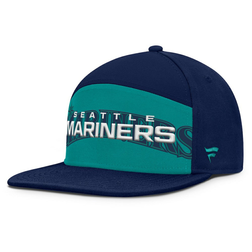 MLB Seattle Mariners Fanatics Clubhouse Splitter Snapback Hat