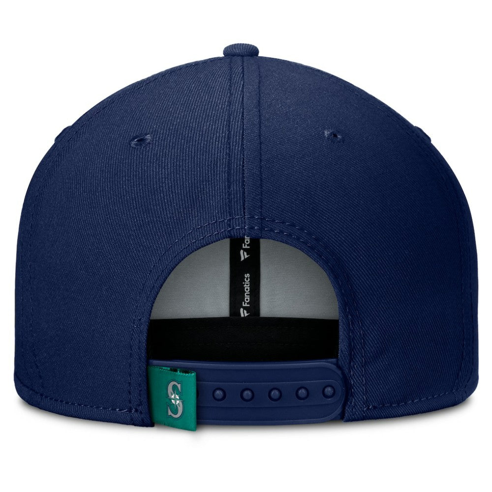 MLB Seattle Mariners Fanatics Clubhouse Splitter Snapback Hat