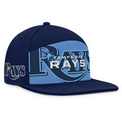 MLB Tampa Bay Rays Fanatics Clubhouse Splitter Snapback Hat