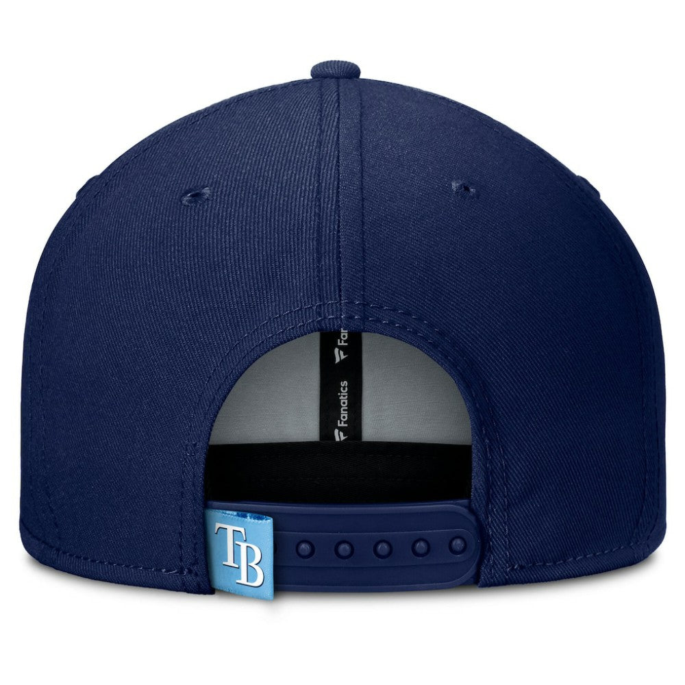 MLB Tampa Bay Rays Fanatics Clubhouse Splitter Snapback Hat