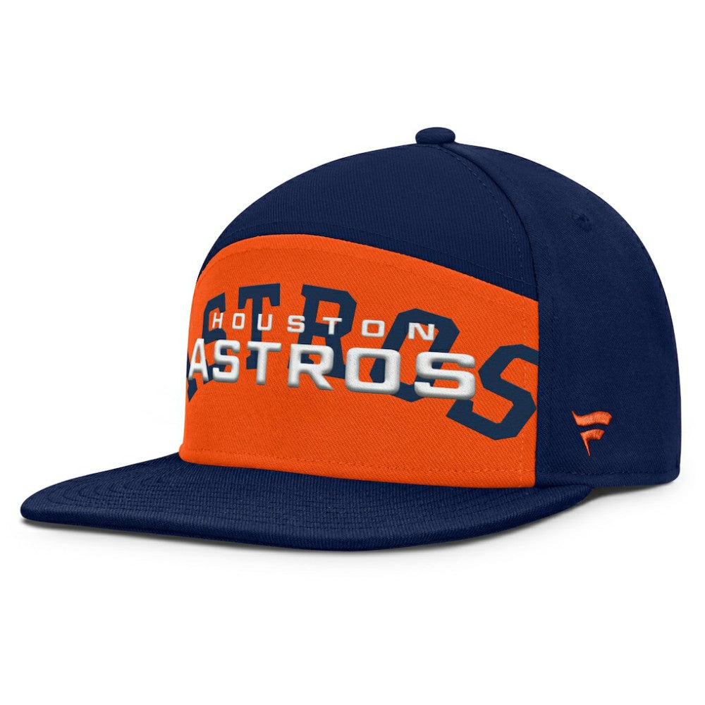 MLB Houston Astros Fanatics Clubhouse Splitter Snapback Hat