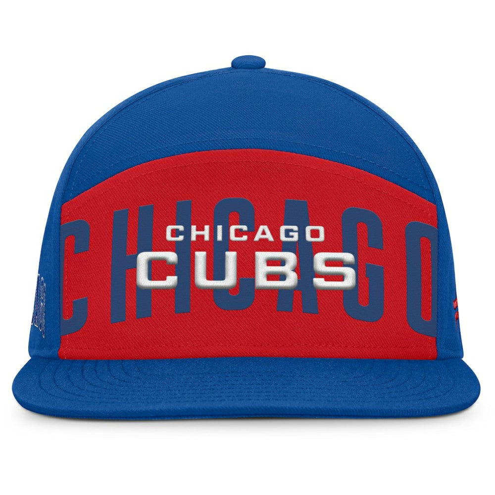 MLB Chicago Cubs Fanatics Clubhouse Splitter Snapback Hat